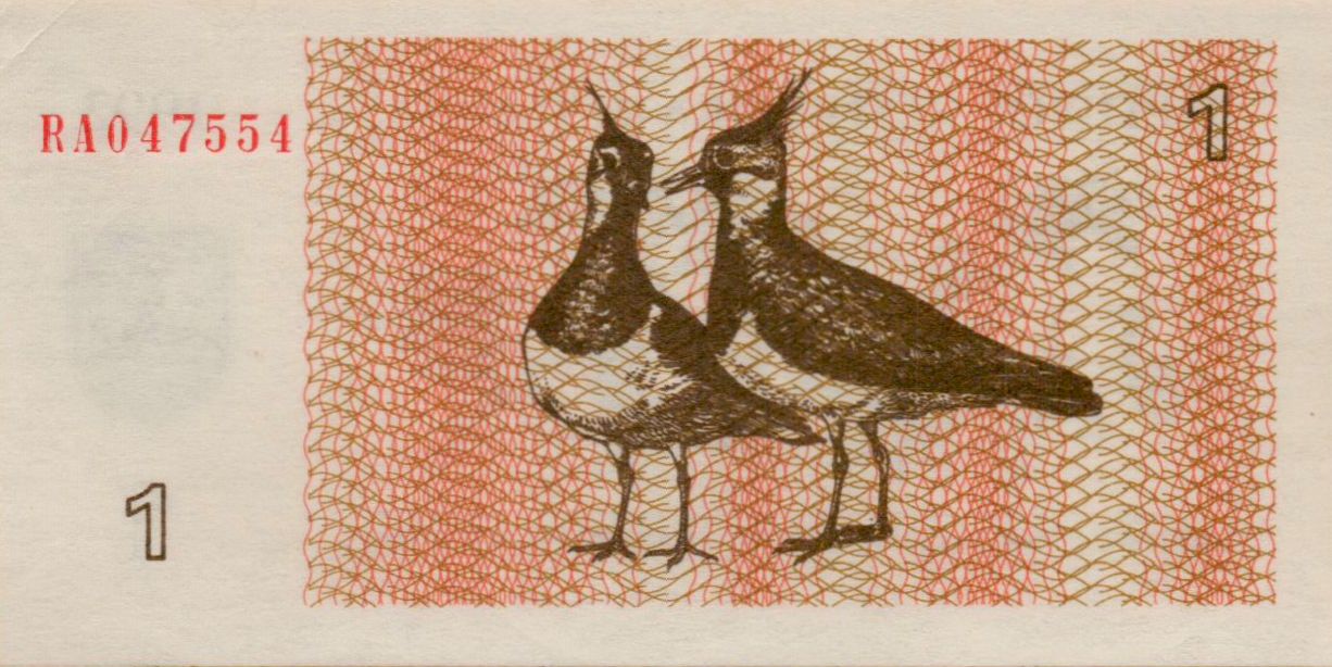 Lithuania 1 1992 UNC P-39